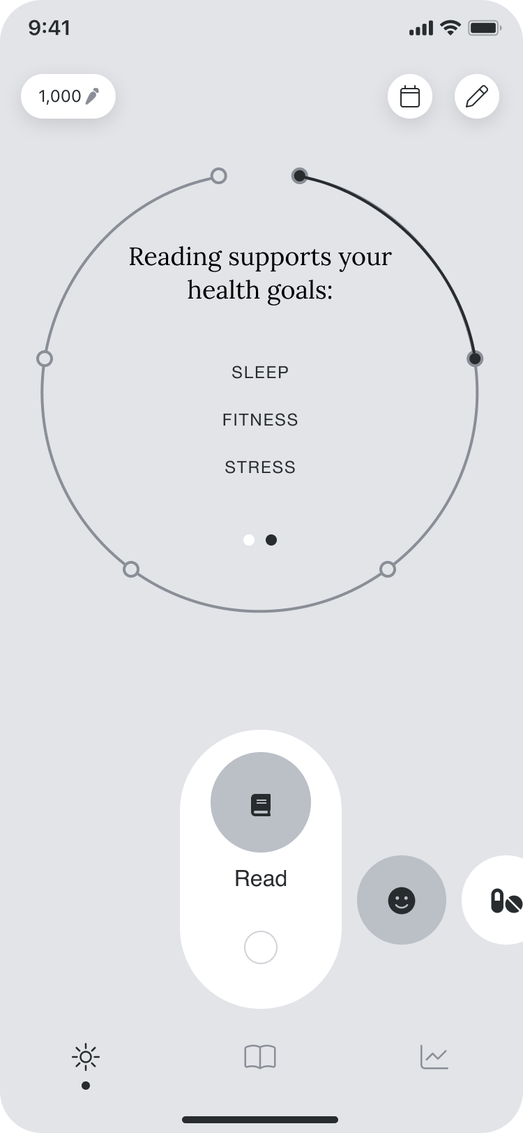 Final direction — vitamin pack swipe screen two