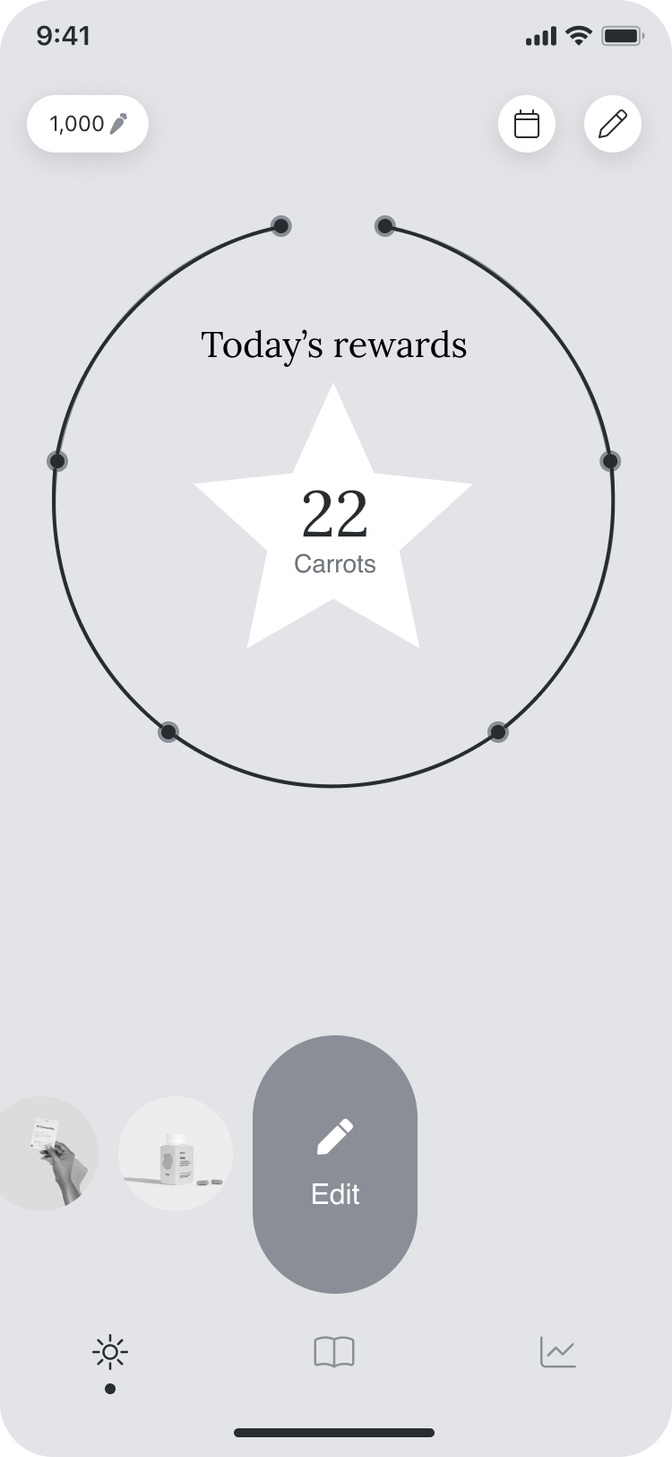 Final direction — vitamin pack swipe screen four