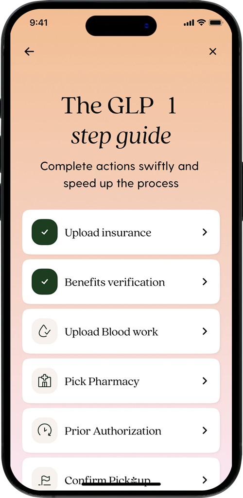 GLP-1 step guide — in progress