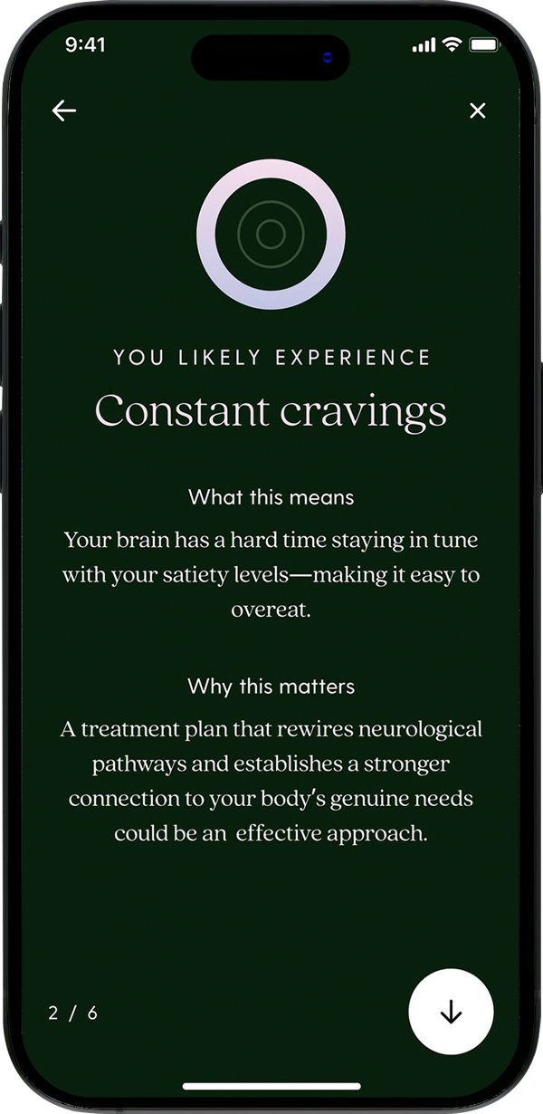 Constant cravings phenotype screen