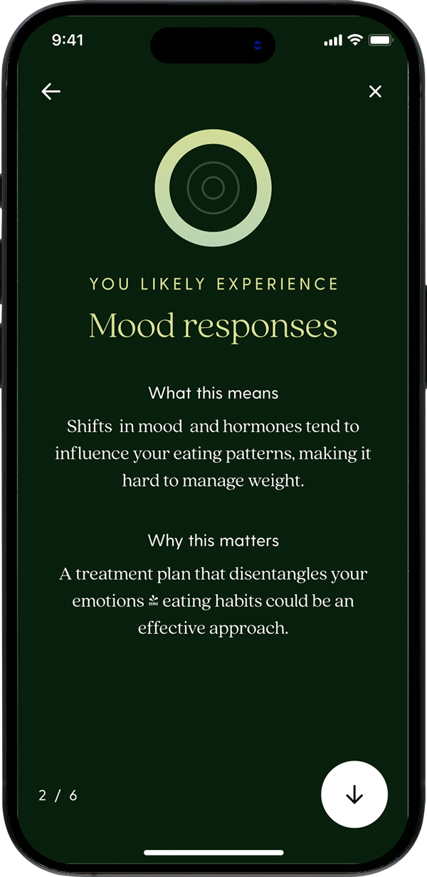 Mood response phenotype screen