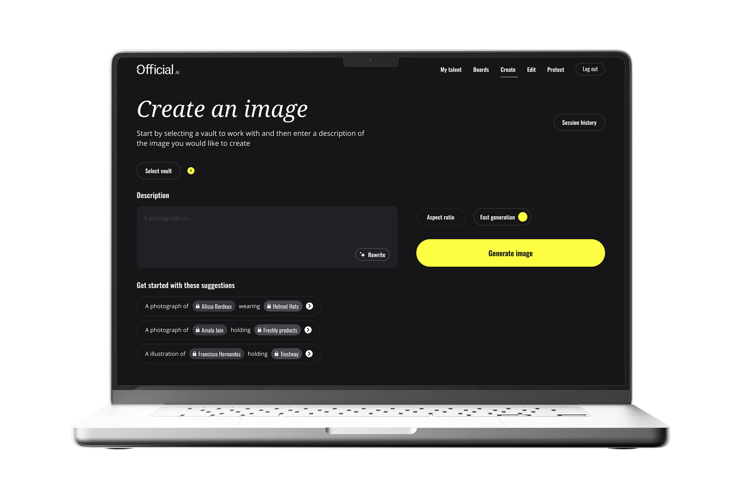 Image generation — brand controls