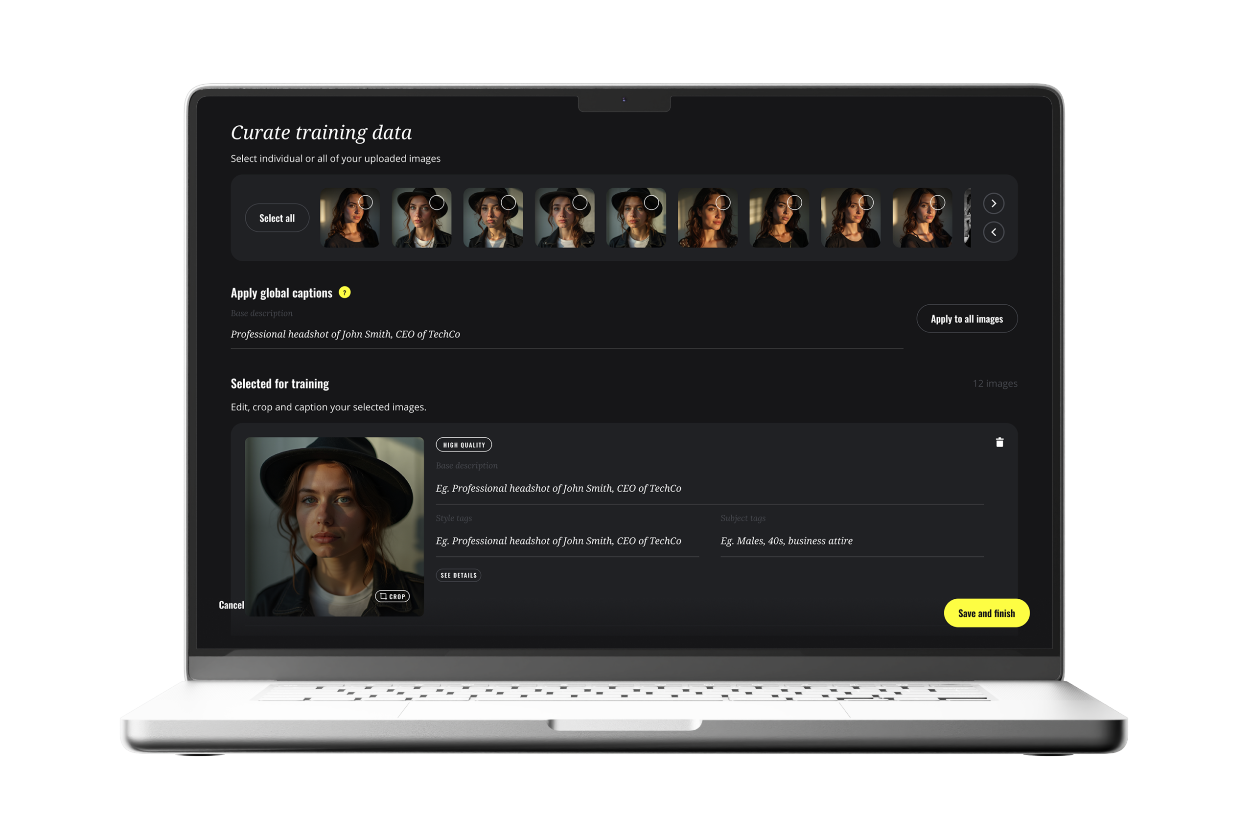 Vaults — partnership settings