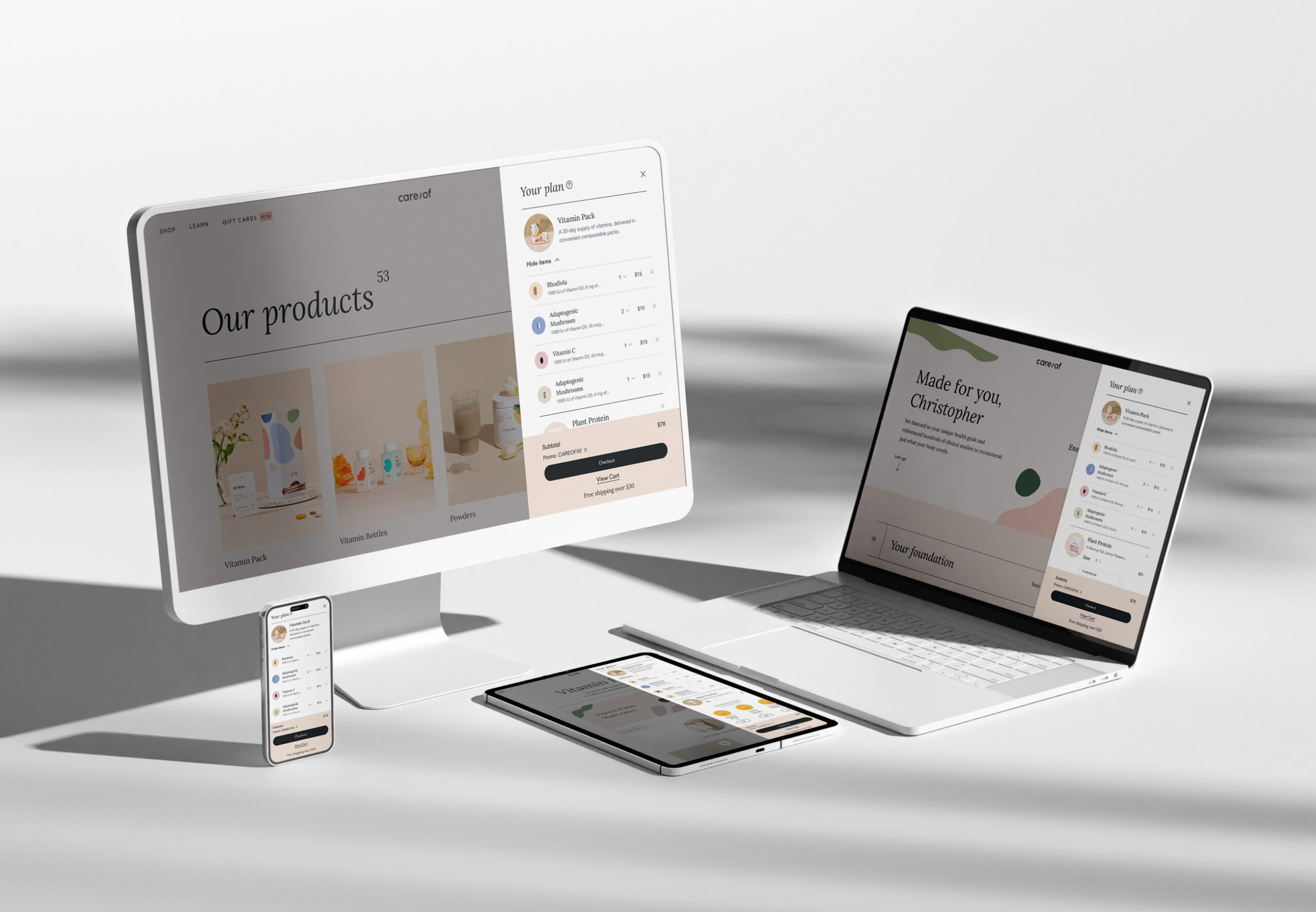 Care/of: Product Hierarchy cover